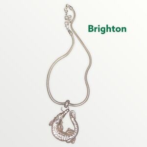 Brighton 🐊 Gator necklace. Very rare. Pristine.​
